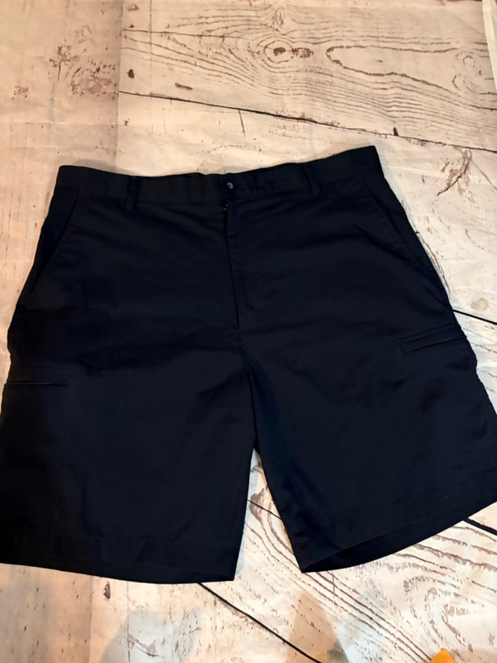 Chaps Navy Golf Shorts for Men 36